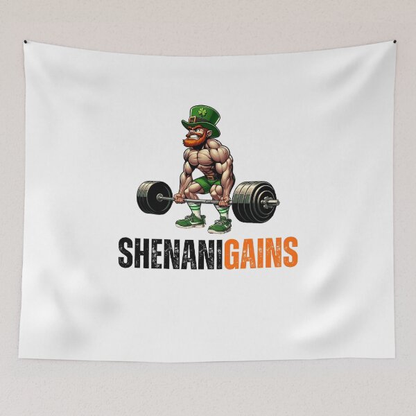 Item preview, Shenanigains St. Patrick's Day Workout Gym designed and sold by snowry.