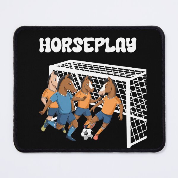 Item preview, Horseplay - Horses Playing Soccer - Funny Wordplay designed and sold by signshirtz.