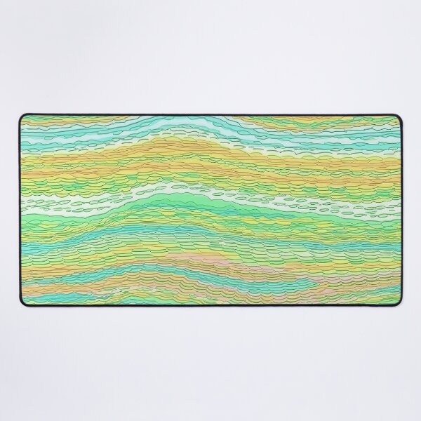 Item preview, Abstract Fluid Lines Pattern designed and sold by bubblegoth.