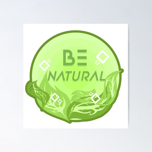 Vista previa del artículo con la obra «¿Ser natural?», diseñado y vendido por LoracJuice.