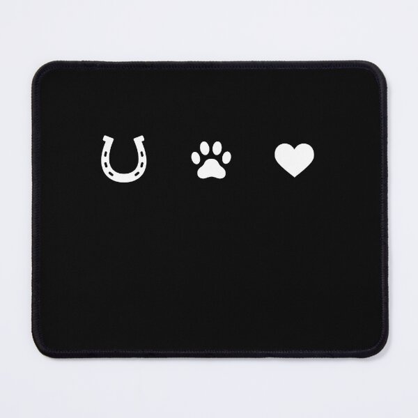 Item preview, Pet Lover Horseshoe Paw Heart Love Pet Dog Cat Graphic Top designed and sold by studiopekepeke.