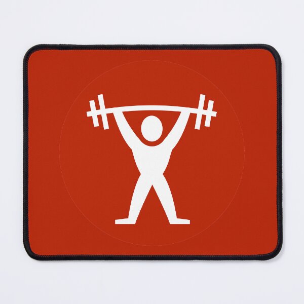 Item preview, Weightlifter Weightlifting Icon designed and sold by Icon Alchemist.