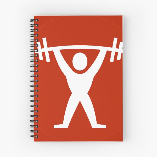 Item preview, Weightlifter Weightlifting Icon designed and sold by Icon Alchemist.