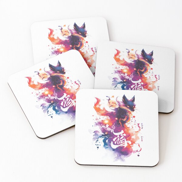 Item preview, Mystical Kitsune 狐の魔力 designed and sold by PrintsByFrank.