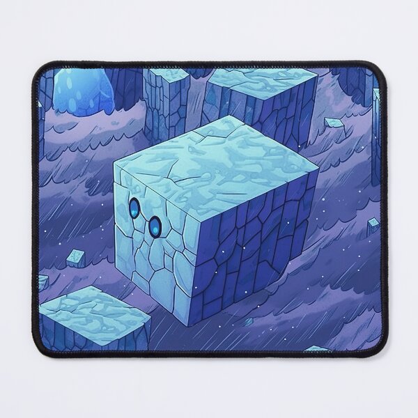 Item preview, Surreal Geometric Icy Cubes Pattern designed and sold by bubblegoth.