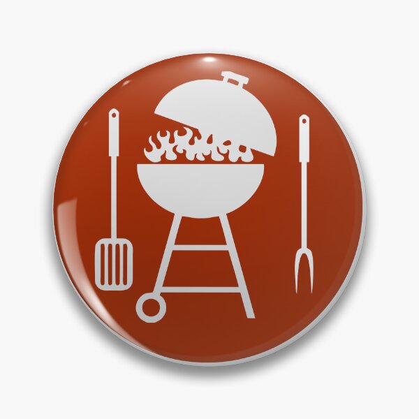 Item preview, BBQ Barbeque Grill Icon designed and sold by Icon Alchemist.