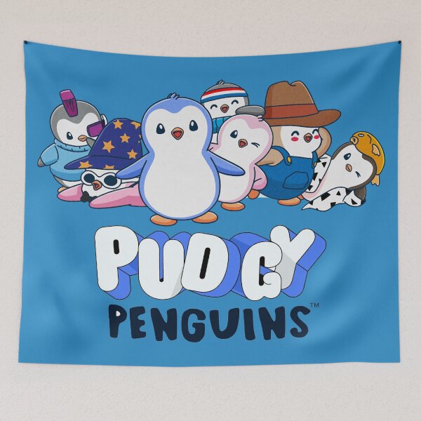 Item preview, Pudgy Penguin Group Pocket Logo designed and sold by OpenSeahub.