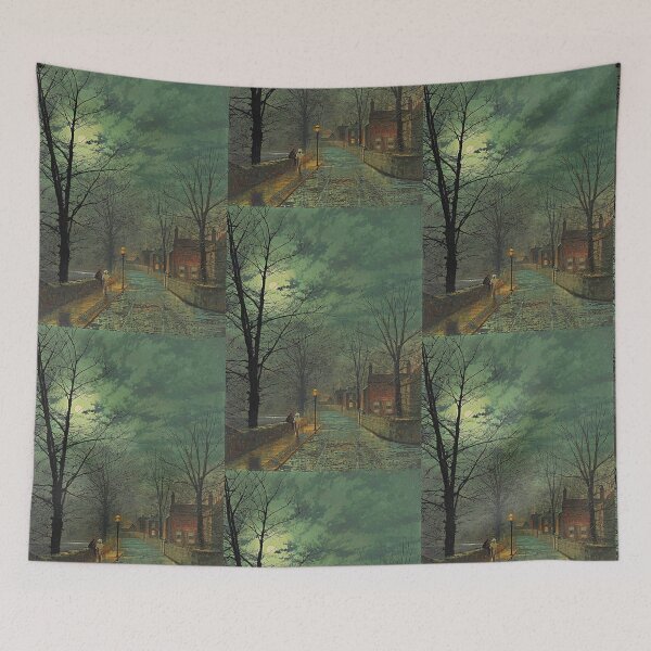 Item preview, The Gossips, Bonchurch, Isle of Wight - John Atkinson Grimshaw designed and sold by forgottenbeauty.