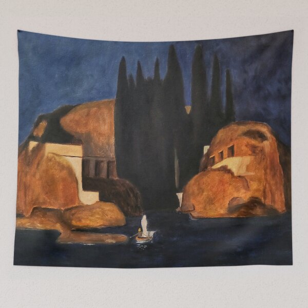 Item preview, Isle of the Dead (Master Study) designed and sold by EvergrimGallery.