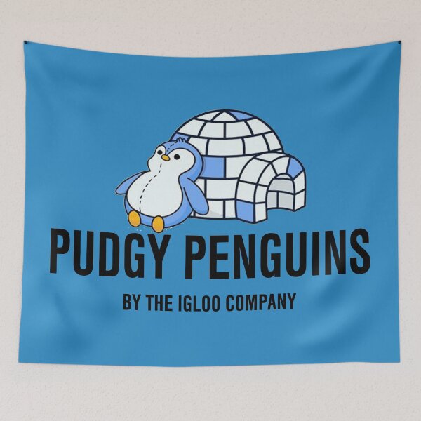 Item preview, Pudgy Penguin Igloo Pocket Logo designed and sold by OpenSeahub.