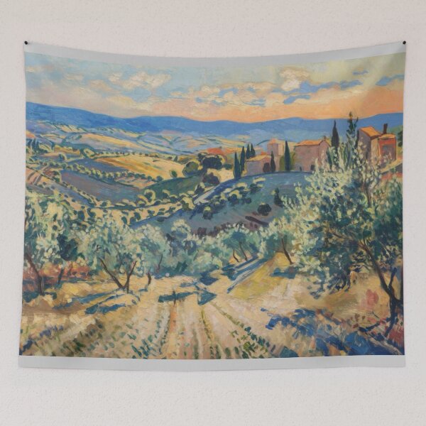 Item preview, Provence Countryside: Pastoral Landscape Art designed and sold by CARRAANN.
