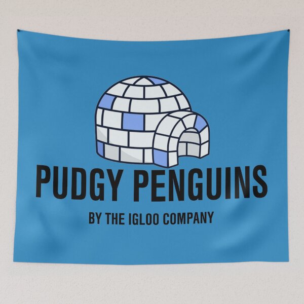 Item preview, Pudgy Penguin Igloo Pocket Logo designed and sold by OpenSeahub.