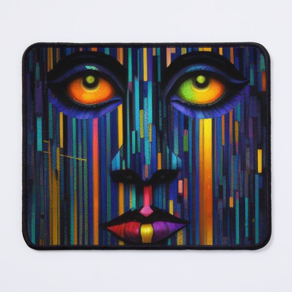 Item preview, Mesmerized : Abstract Portrait Art designed and sold by TheDarkWardrobe.