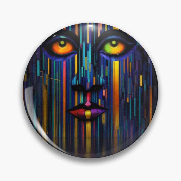 Item preview, Mesmerized : Abstract Portrait Art designed and sold by TheDarkWardrobe.