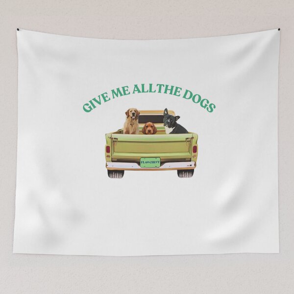 Item preview, GIVE ME ALL THE DOGS designed and sold by TaraPen.