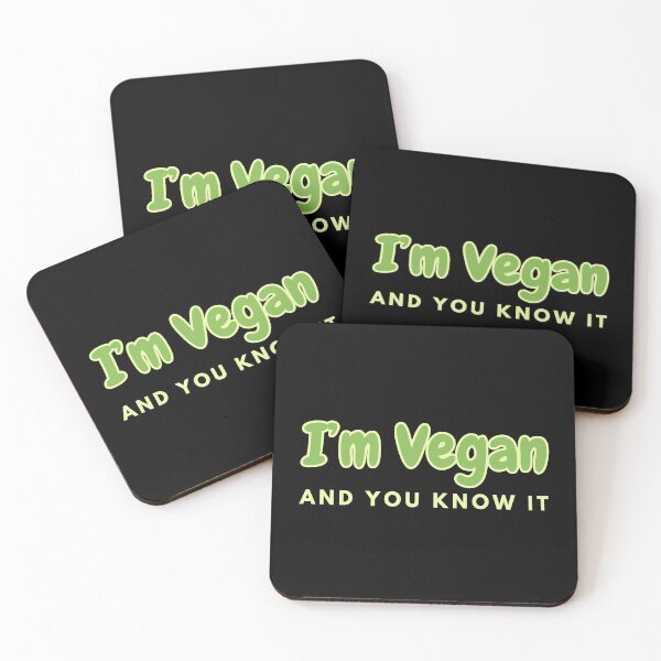 Item preview, I'm vegan and you know it designed and sold by Unrelateddesign.