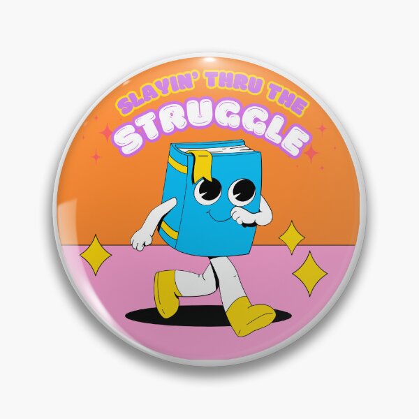 Item preview, Slayin' Thru The Struggle Book Character designed and sold by saachigulati13.