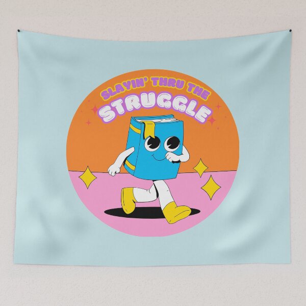 Item preview, Slayin' Thru The Struggle Book Character designed and sold by saachigulati13.