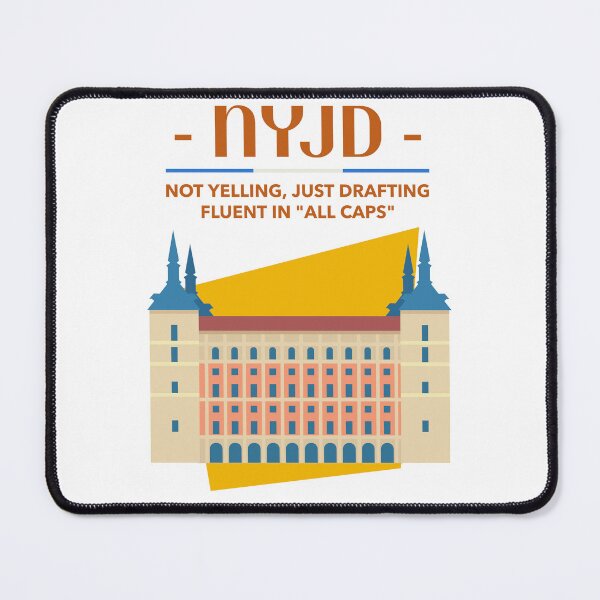 Item preview, NYJD-Not Yelling, Just Drafting designed and sold by Creation-Pillar.