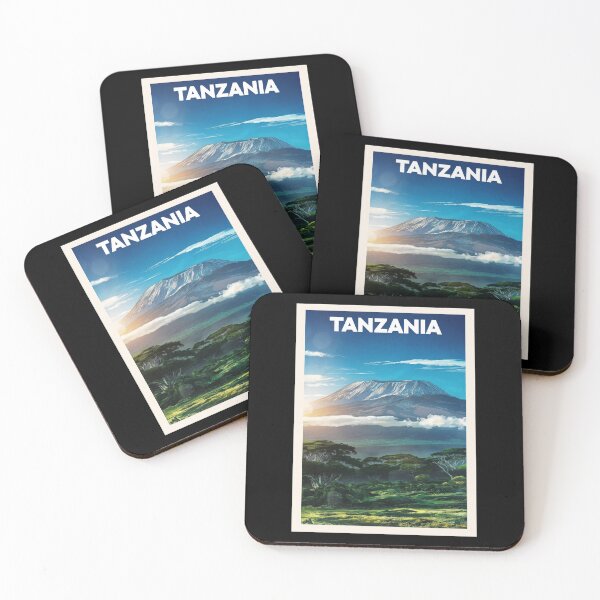 Item preview, Tanzania, Travel Art designed and sold by PinkandP.