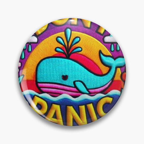 Item preview, Iron On Patch, Dont panic Iron On Patch designed and sold by devonclemon.
