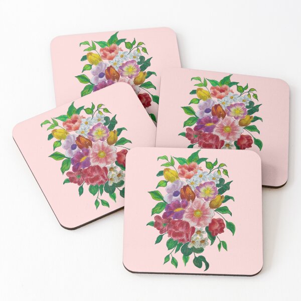 Item preview, Hibiscus Flowers oil pastel color designed and sold by Puifai2489.