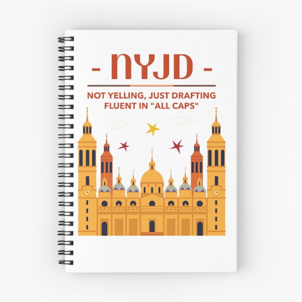 Item preview, NYJD-Not Yelling, Just Drafting designed and sold by Creation-Pillar.