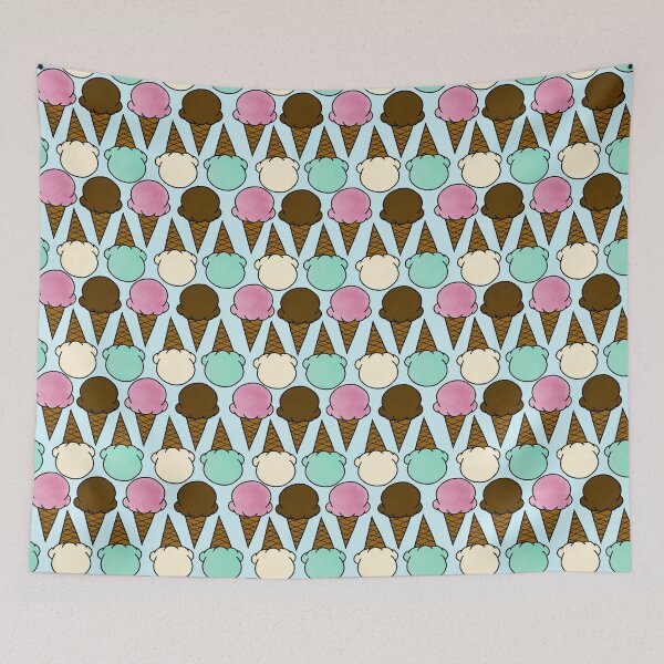 Item preview, Ice Cream Colorful Pattern designed and sold by alisnwonderland.