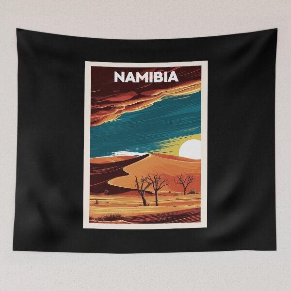 Item preview, Namibia, Travel Art designed and sold by PinkandP.