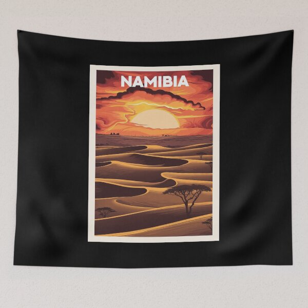 Item preview, Namibia, Travel Art designed and sold by PinkandP.