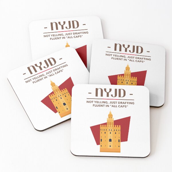 Item preview, NYJD-Not Yelling, Just Drafting designed and sold by Creation-Pillar.