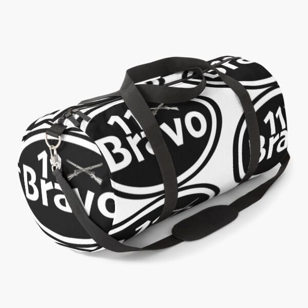 Item preview, 11 Bravo in black background: Military term design with crossed rifles designed and sold by PSST-Design.