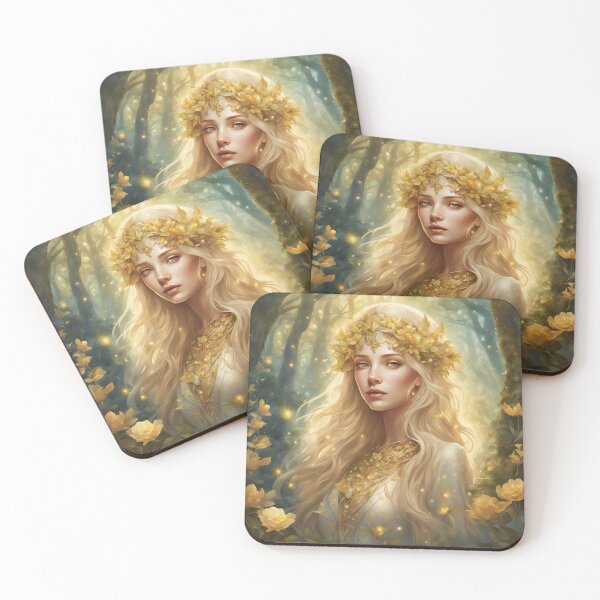 Item preview, Quinn Gold Elfy, Elf girl, Girl, Anime, fantasy, astarion girl,  designed and sold by GOLDENGARDENART.