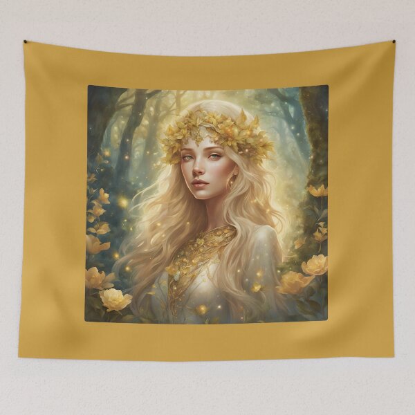 Item preview, Quinn Gold Elfy, Elf girl, Girl, Anime, fantasy, astarion girl,  designed and sold by GOLDENGARDENART.