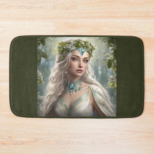 Item preview, White Elfy, Elf girl, Girl, Anime, fantasy, astarion girl,  designed and sold by GOLDENGARDENART.