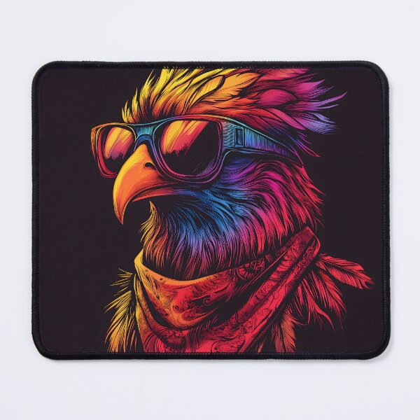 Item preview, Vintage cock wearing glasses designed and sold by KanyaluckArtist.