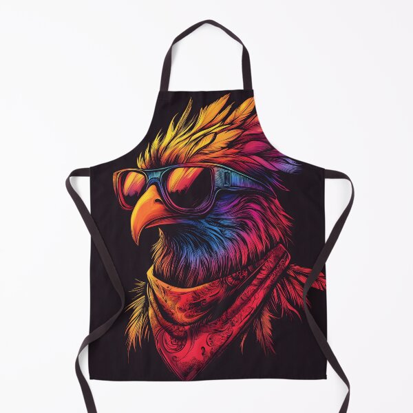 Item preview, Vintage cock wearing glasses designed and sold by KanyaluckArtist.