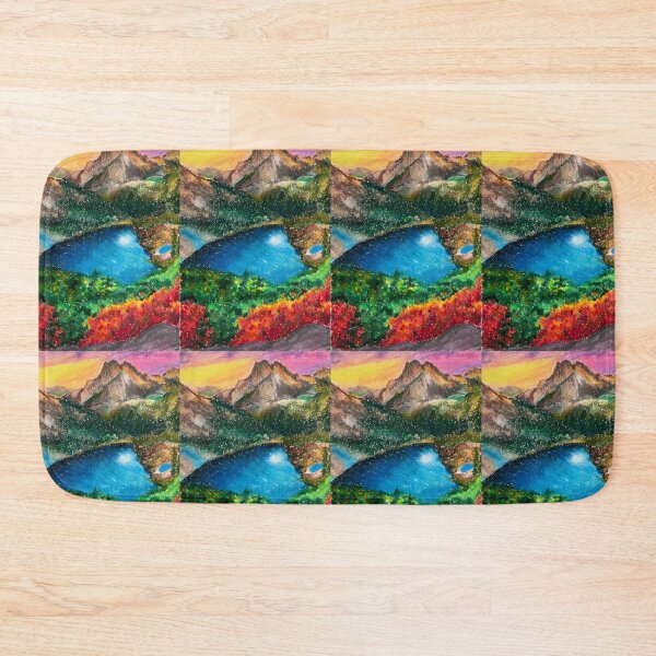 Item preview, Mountain View oil pastels color designed and sold by Puifai2489.