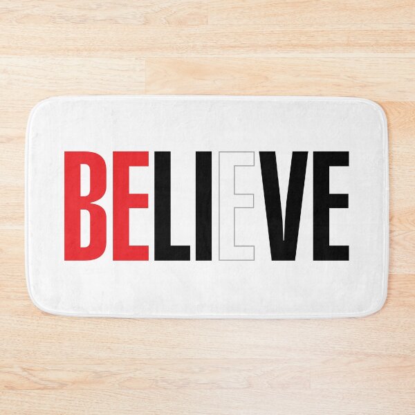 Item preview, "BELIEVE" - "BE LI_VE designed and sold by MisterSquid.