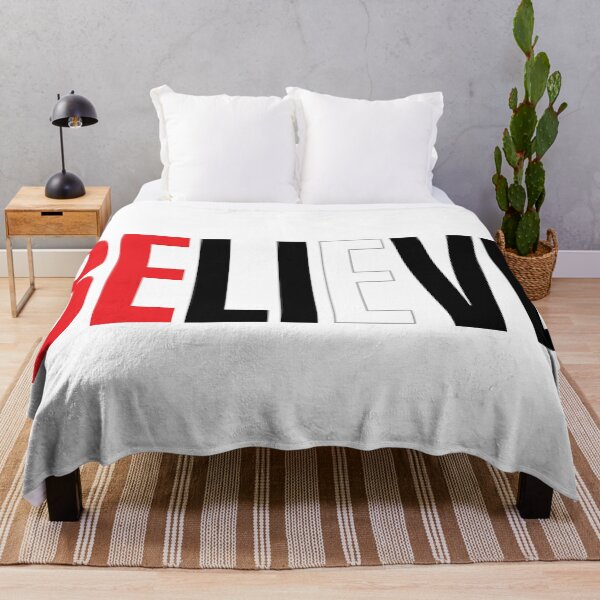 Item preview, "BELIEVE" - "BE LI_VE designed and sold by MisterSquid.