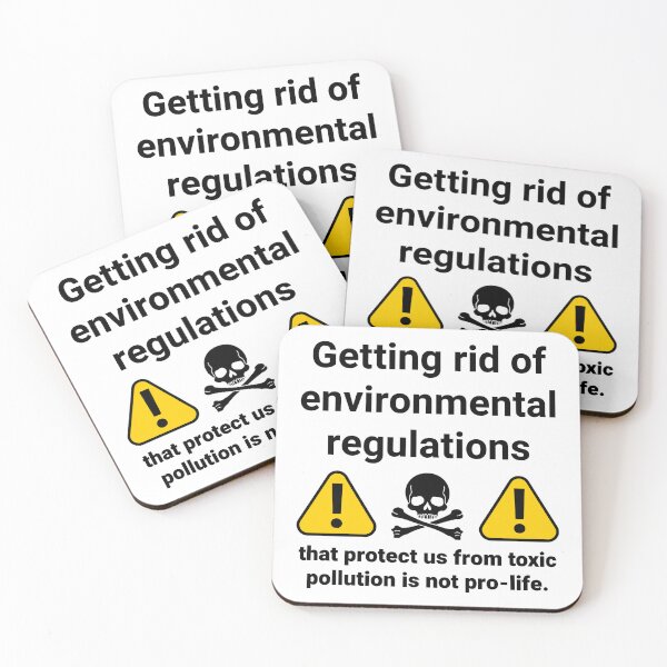 Item preview, Getting rid of environmental regulations is not pro-life designed and sold by Rachel the Artist .
