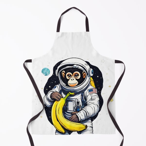 Item preview, Banana-Loving Space Monkey Floats Among Stars 2 designed and sold by Tom-Johnson.