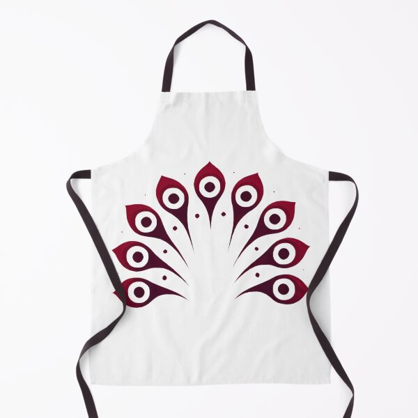 Item preview, Crimson Peacock Tail (White\Transparent Background) designed and sold by IskandarDesigns.