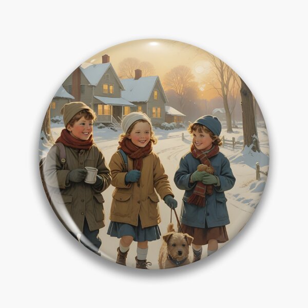 Item preview, Children in the Snow designed and sold by Lisamariesumner.