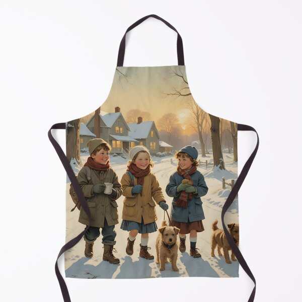 Item preview, Children in the Snow designed and sold by Lisamariesumner.