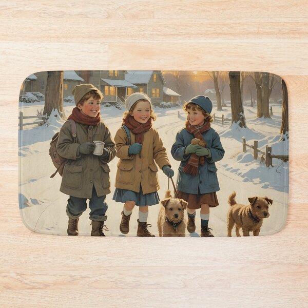Item preview, Children in the Snow designed and sold by Lisamariesumner.