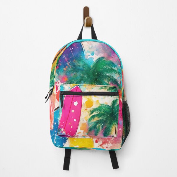 Item preview, Beach Palm and Surfboard Summer Splash 6 designed and sold by Tom-Johnson.