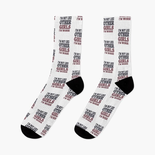 Item preview, I'm Not Like Other Girls, I'm Worse Funny Retro designed and sold by bukajart.