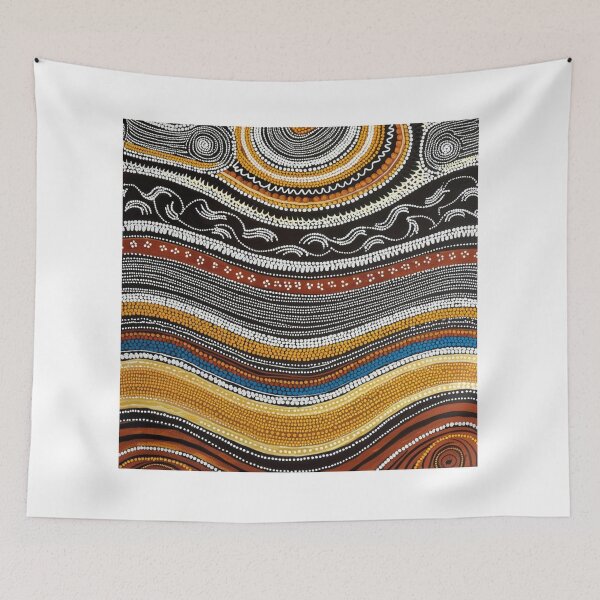 Item preview, Dreaming Through the Dots: An Aboriginal-Inspired Masterpiece designed and sold by Bilikaru.