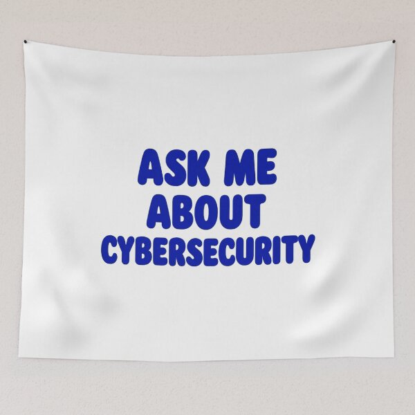 Item preview, Ask Me About Cybersecurity: Bold Tech Design | Cyber Pro Style: Ask Me About Cybersecurity designed and sold by JOY STORE 45.